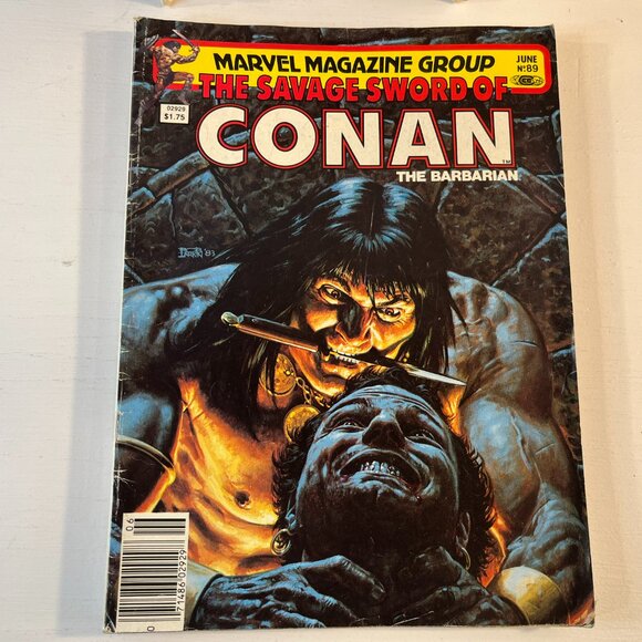 Set of 8 Vintage Conan the Barbarian Comics (82, 83, 84, 85, 86, 89, 90, 91) - Picture 4 of 9